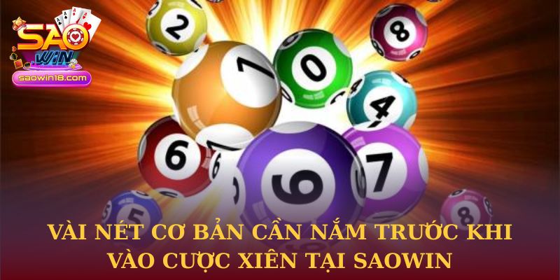Vài nét cơ bản cần nắm trước khi vào cược xiên tại Saowin